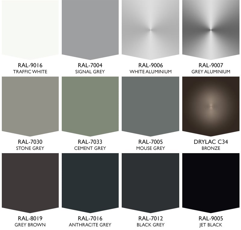 RAL Color Chart Coated