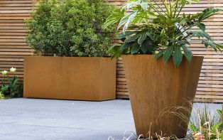 Corten Steel Planters