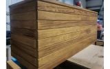 Bespoke tongue and groove timber planters