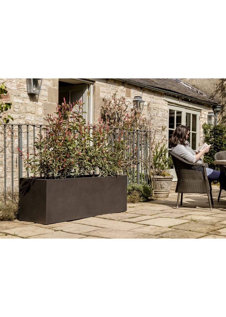 150cm Large Rectangular Planter in GRP Fibreglass Planter