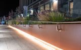 Illuminated cladding at Mercure Paignton Hotel