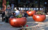 ALADIN planters at the Paddington Recreation Ground, London W9