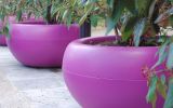 Custom coloured ALADIN 138cm planters for the Westway Development Trust