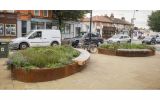 Steel seating and benches