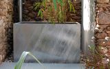 Trough planter L 1000 x W 550 x H 600mm in hot dipped galvanized finish