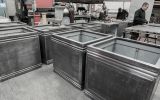 Lead planter manufacture