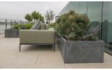 Zinc planters