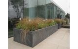 Zinc planters