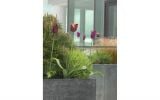 Zinc planters