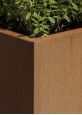 Corten Planter Box Close Up