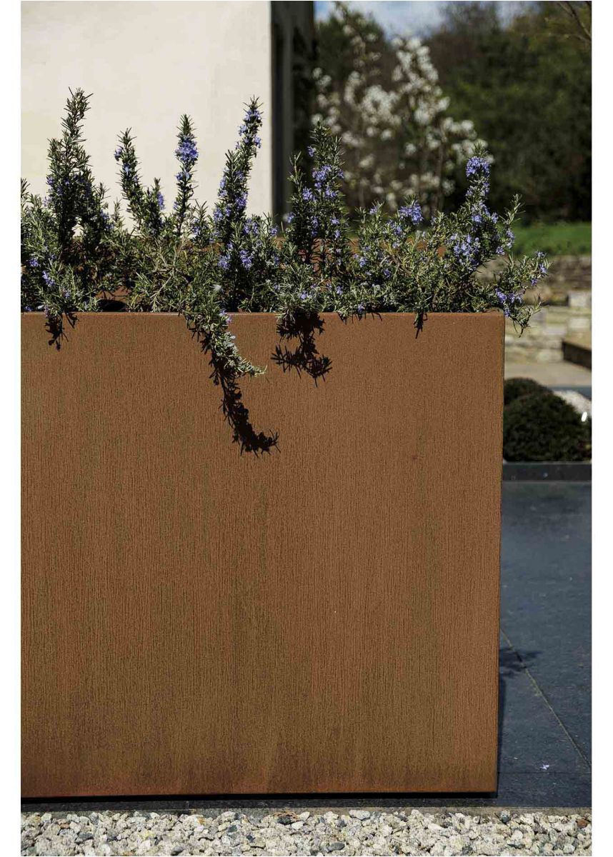 Corten Steel Alloy Garden Planter