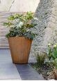 60cm High Corten Round Planter
