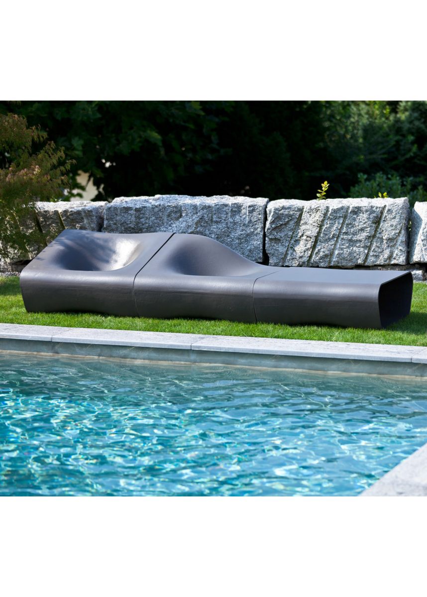 Dune centre and left seats and table, anthracite