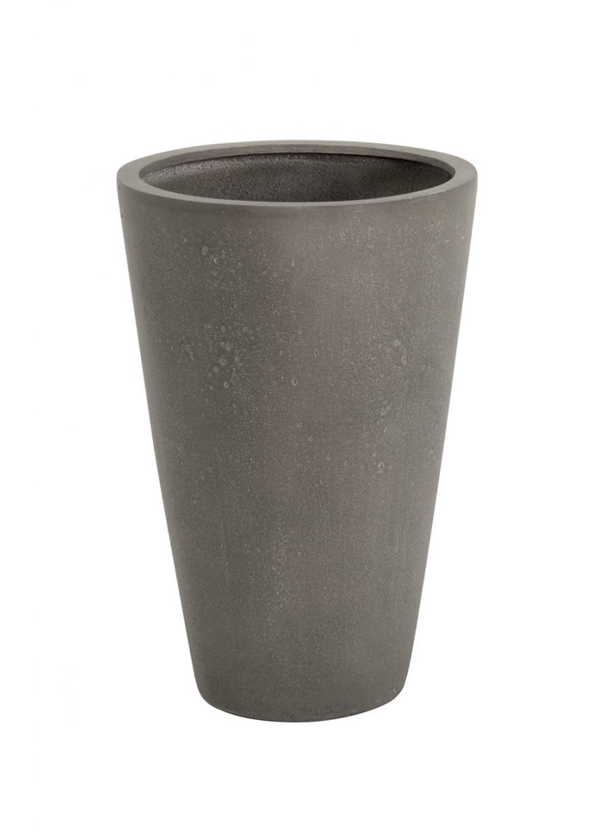 Conical Grey Garden Planter