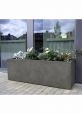 long planter box grey