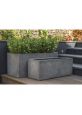 Mid-Grey Medium Garden Trough Planters