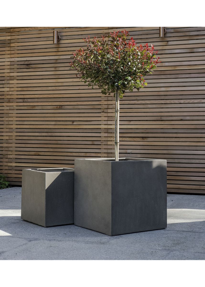 GRP 50cm and 40cm Square Planters