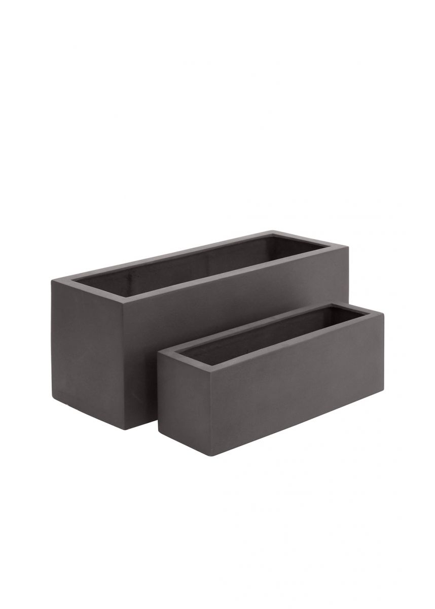 Small & Medium Trough Planters in Fibreglass