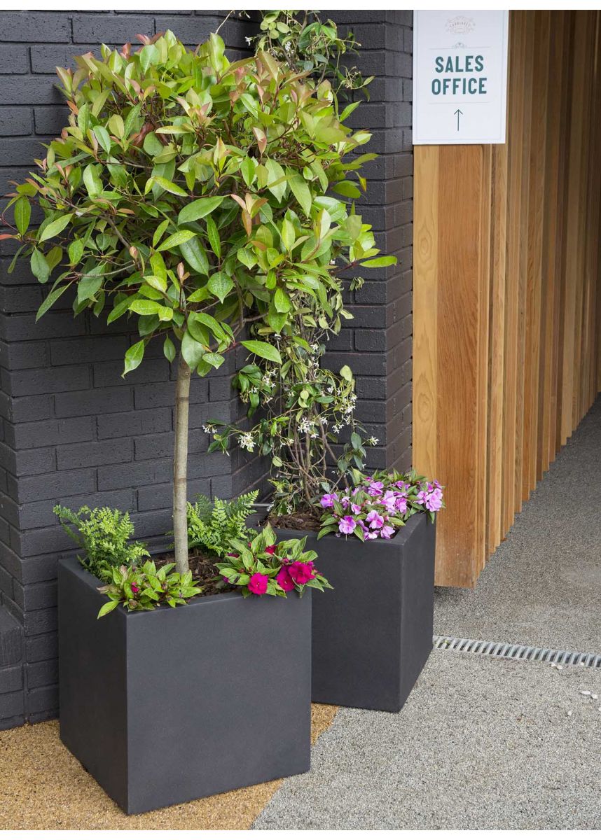 Garden Large Cube pots