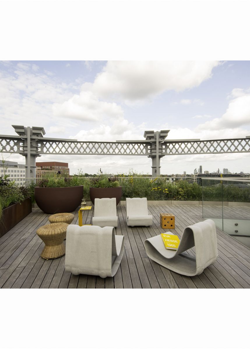 Roof garden furniture Roksanda Ilincic penthouse