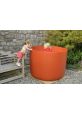 Huge boulevard round street planter 950L