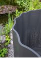 Planter with scalloped edge