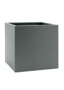 Large square steel planter box