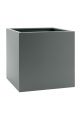 Large square steel planter box