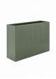 Cement grey large rectangular planter