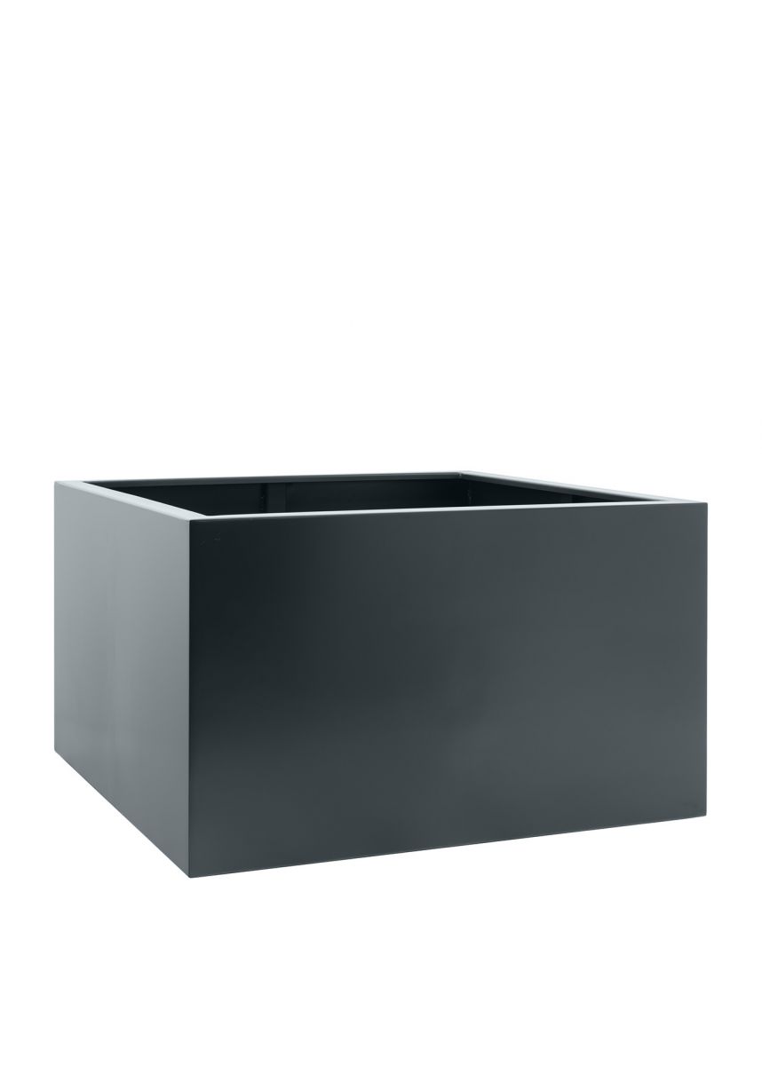 Powder coated square planters