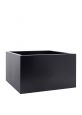 Black square garden planters