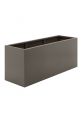 Bronze modern trough planter