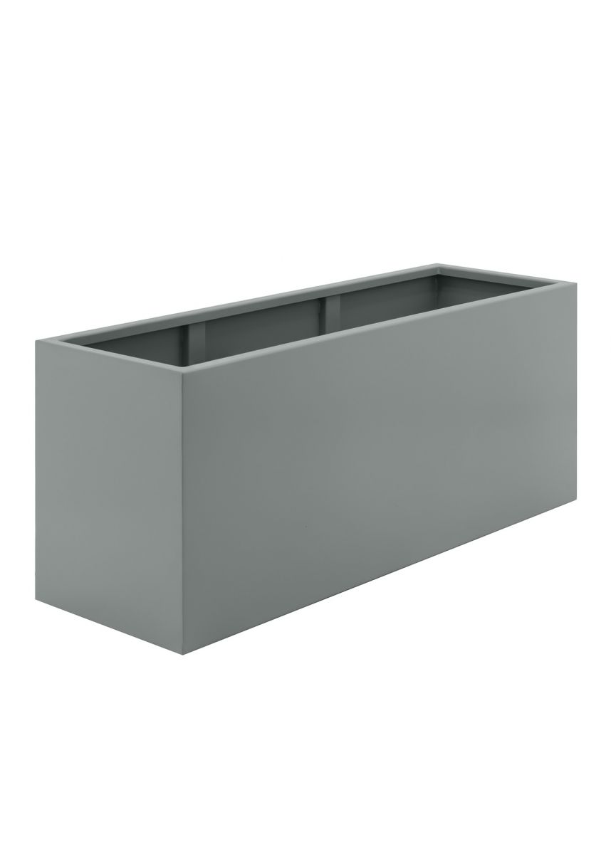 Mouse grey garden trough planters