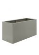 Stone Grey Powder Coated Steel Planters