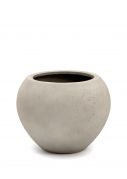 White Stone Effect Outdoor Planter