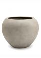 Large white stone effect planters