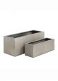 cream limestone colour window boxes and rectangular garden pots