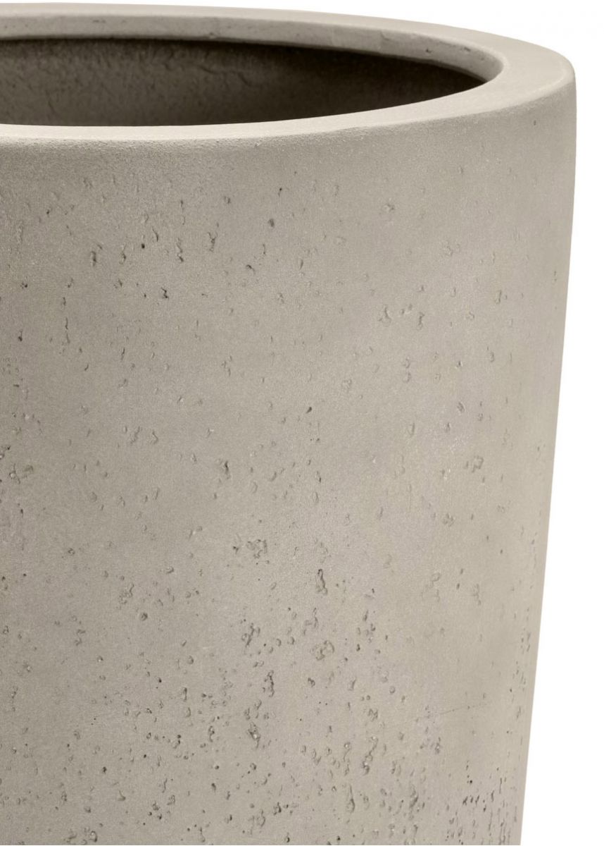 Limestone effect pot surface finish