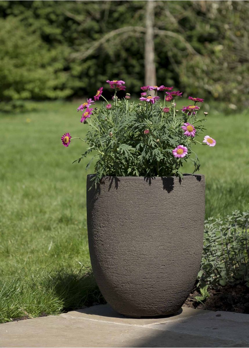 Roto 35cm Tall Round Plant Pot