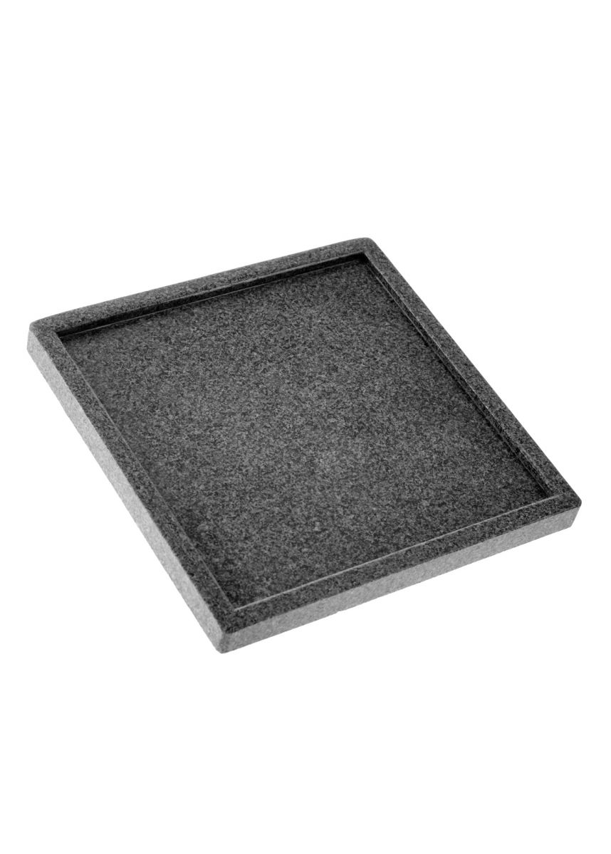 Granite planter tray