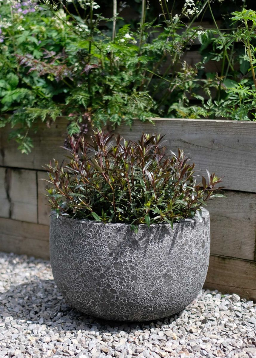 45cm Diameter Low U shaped planter