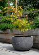 Honeycomb effect textured garden planter