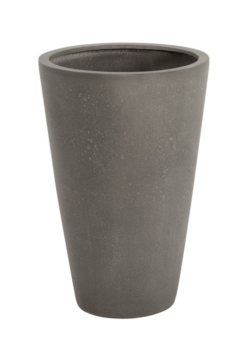 Conical Grey GRP Garden Planter