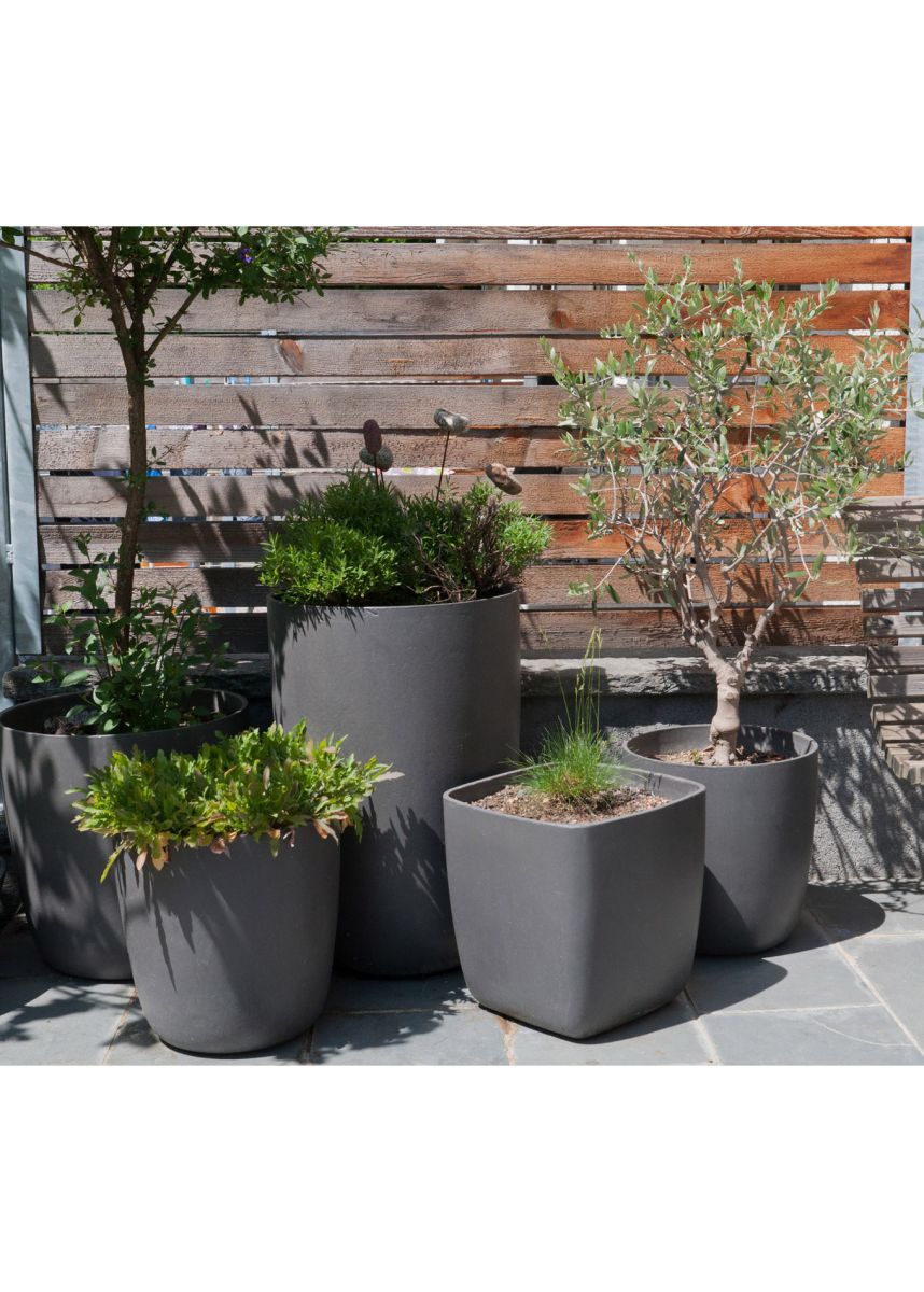 Eternit planters and plant pots