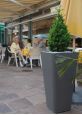 FRC tapered square planters
