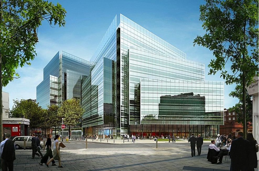 10 Hammersmith Grove Bespoke Steel Trough Planters in West London