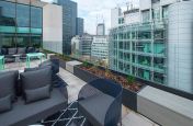 Planters for office roof terrace