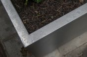 304-Grade stainless steel planters for the public realm