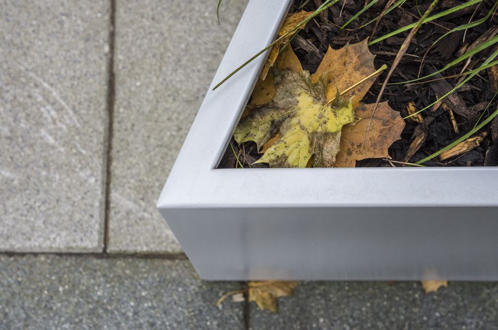 Steel Bespoke Planters With Planting Bed