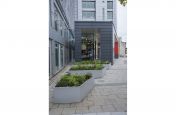 Steel Coated Planters Of Vartious Size Edinburgh